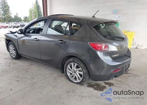 2013 Mazda Mazda3 I Touring z USA, uszkodzony, nr VIN JM1BL1LP8D1738868